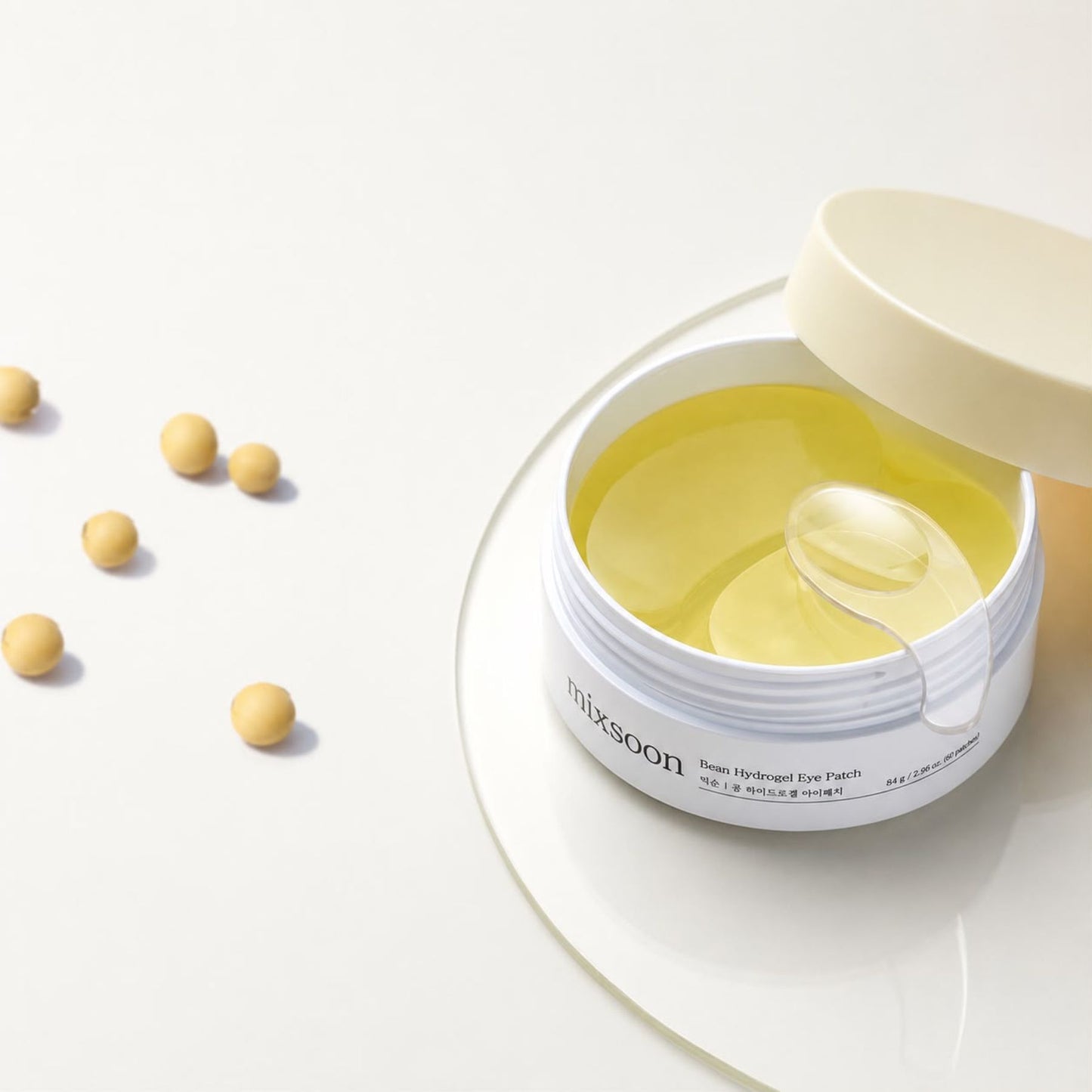 Mixsoon Bean Hydrogel Eye Patch – Parches Hidrogel para Ojos Hidratantes e Iluminadores