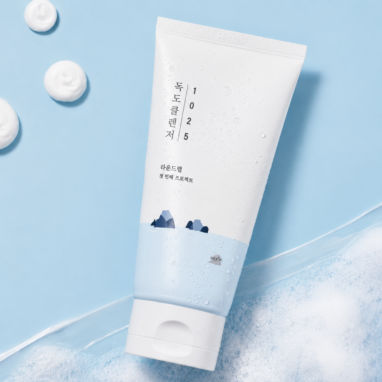 Round Lab 1025 Dokdo Cleanser 150 ml | Limpiador Facial Suave e Hidratante