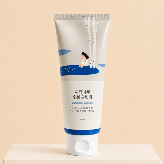 Round Lab Birch Juice Moisturizing Cleanser 150 ml | Limpiador Facial Hidratante con Savia de Abedul