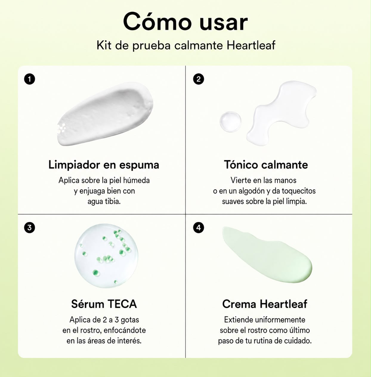 Kit Completo de Cuidado Facial - Abib Heartleaf