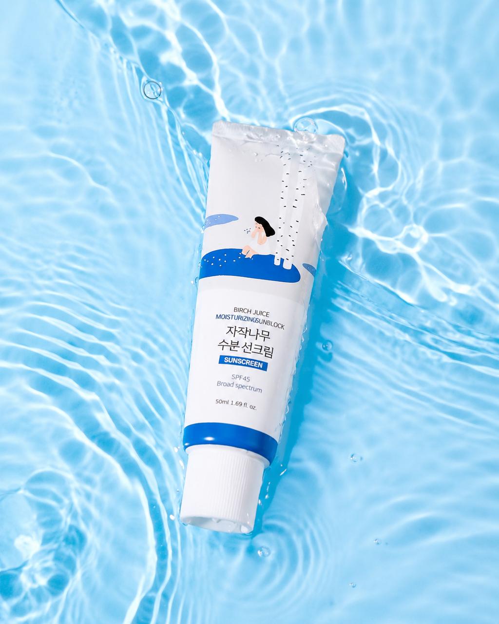 Round Lab Birch Juice Moisturizing Sunscreen | Protector Solar Hidratante 50 ml