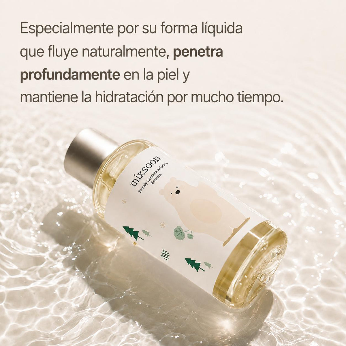 Mixsoon Soondy Centella Asiatica Essence | Esencia Calmante e Hidratante 100 ml